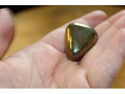 Chalkopyrite/Peacock Ore/Bund Kupfer, Tromlovany/Tumble mlay/small one 3cm 2