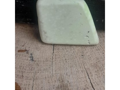 Chrysopras citronová 3cm  neobvyklý forma