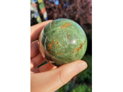 Chrysoprase ball rare 7cm 2