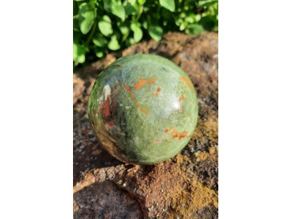 Chrysoprase ball rare 7cm