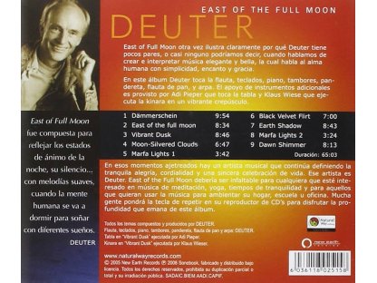 Deuter East of the full moon CD meditation