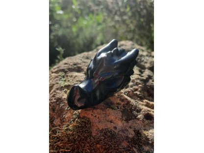 Dragon black obsidian 5cm