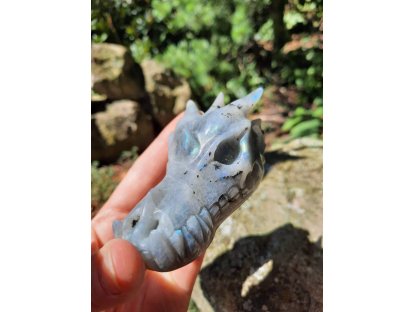 Drache  Labradorite - 7,9cm