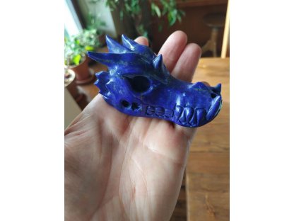 Drak/Dragon/Drache Lapis Lazuli 8cm 2
