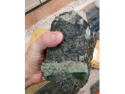 Emerald-Smaragd rough big 17cm