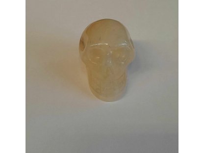Skull Obsidian Golden Andara 4cm