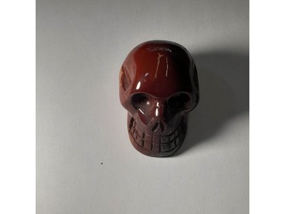 Jasper Mookaite Lebka-Jaspis Mookaite Skull 4.5cm