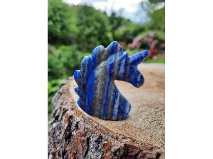 Jednorožče,Unicorn,Einhorn  Lapis Lazuli 5cm