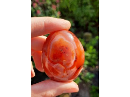 Carnelian soap stone 5cm 2