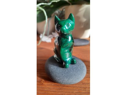 Katzen Malachite 4-5cm