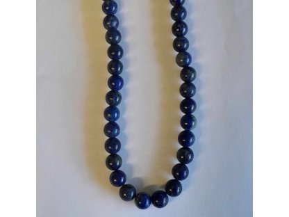 Lapis Lazuli necklace 8 mm 2