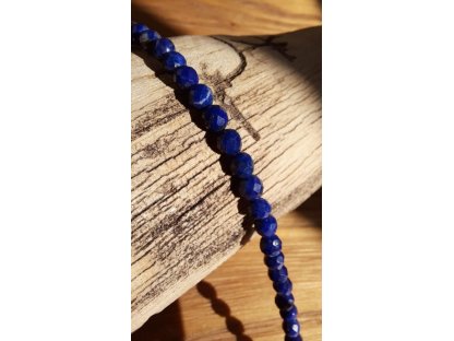 Korale/Necklace/Halskette Lapis Lazuli 4mm 55cm