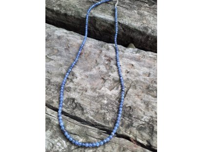 Koralle/Necklace/Halskette Necklace Tanzanite 4 mm 2