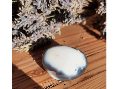  *Orca*Agate soap stone 4/4,5cm