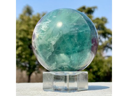 Sphere Rainbow Fluorite 6,5cm