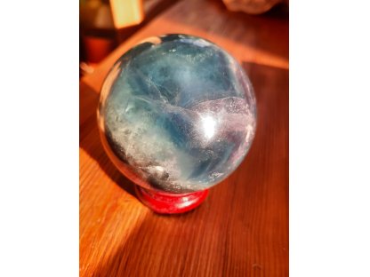 Sphere Rainbow Fluorite 6,5cm