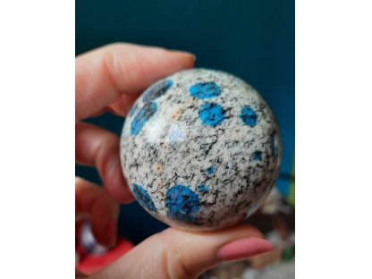 Sphere K2 Azurite with Granit 4cm