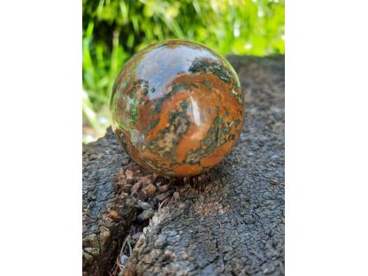 Koule,Sphere,Kugel Jaspis Ozean/Ocean 4,5cm 2