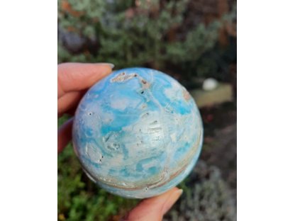 Koule/Sphere/Kugel Karibský Kalcite/Caribbean Calcite 4-5cm