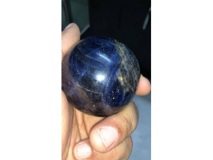 Koule,Sphere,Kugel Safir/Sapphire 6cm