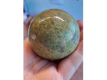 Koule/Sphere/Kugel Zeleny/Green/Grünem Opál 5cm