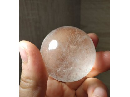 Koule/Sphere z pravého  křišťálu/Crystal 4,5cm 2