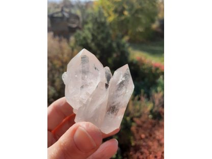 Křistál/Crystal/Bergkristal rodina/family 5cm