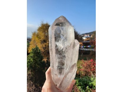 Křistál/Crystal/Bergkristall 29 cm dvojčata/twin extra