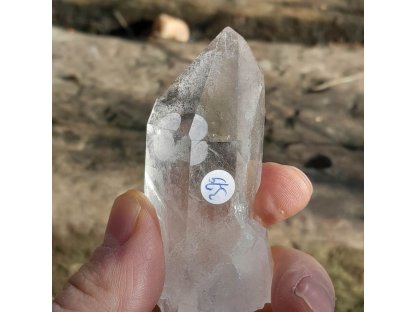 Crystal/Bergkristall  6cm 2