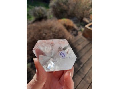 Bergkristall spitze  poliert 6,5cm 2