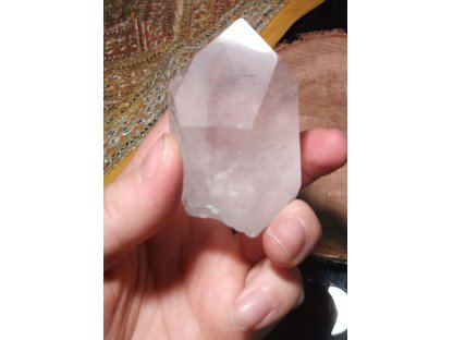 Křistál /Crystal/Bergkristall spitze 7cm