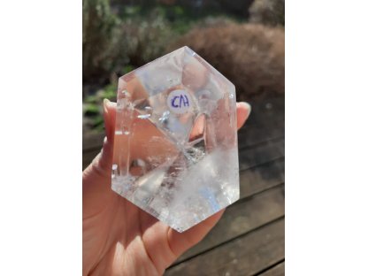 Křistál /Crystal/Bergkristall spitze 8 cm Extra broušena/polished