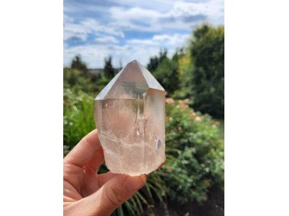 Křistál/Crystal /Bergkristall spitze extra 11cm 2