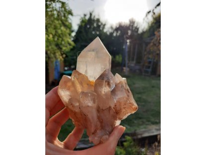 Křistál drůza/Crystal Cluster/Bergkristall 13cm