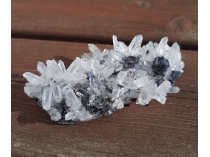 Křistál drůza /Crystal Druze/Cluster Bulharsko/Bulgaria 8,5cm Galenite/Sfalerit/ Specialni/Special