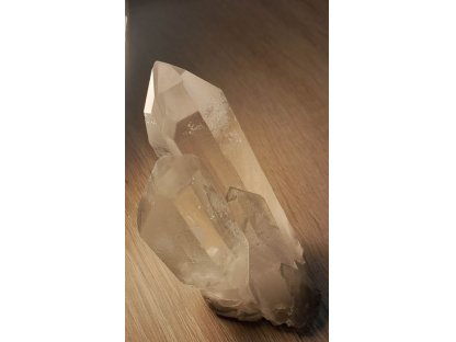 Zwilling Berg kristall mit Schlüssel 8cm