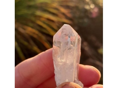 Křistál dvojčata speciálny maly/Twin quartz crystall small 4cm 2
