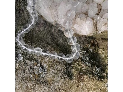 Bergkristal Halskette - 12mm extra