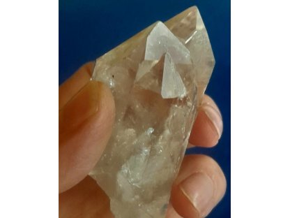 Crystal Twin with window and rainbows Extra  7cm