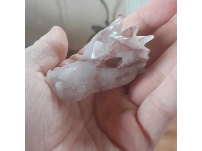 Crystal with Hematoite   Dragon 5cm