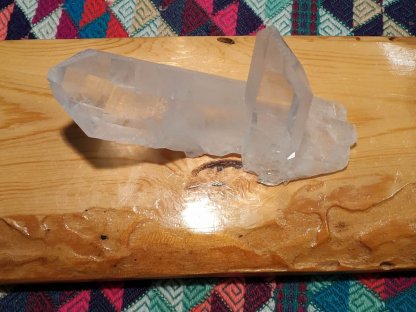 Berg Kristall mit kleiner Kristall 12cm