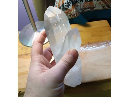 Křistál s maly křistál 16cm/Crystal with small crystals Extra 16cm 2