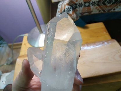 Křistál s maly křistál 16cm/Crystal with small crystals Extra 16cm