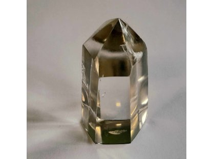  Crystal Obelisk/ spitze 5,5cm polished clear 100% 
