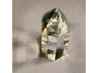  Crystal Obelisk/ spitze 7cm polished clear 100% 2