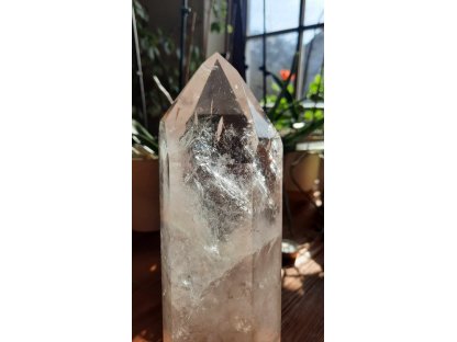 Bergkristall Spitze/Obelisk Extra 28cm 2