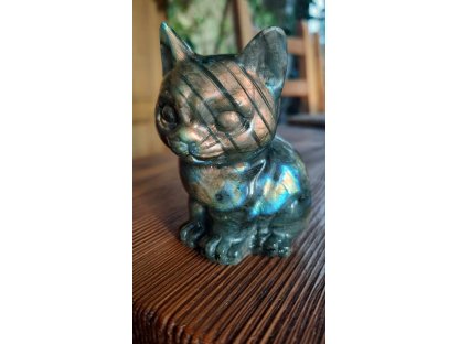 Labradorite Grosses Katze 7,5cm