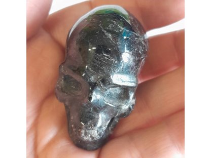 Skull *Arfvedsonite*Astrophyllite Rare 3,5cm