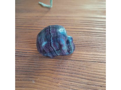 Skull Fluorite  skull 3cm 2