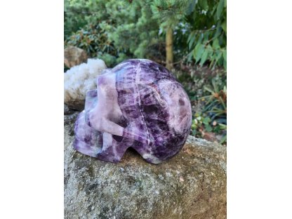 Schädel Fluorite Magnus 15cm speziel Geschliffen